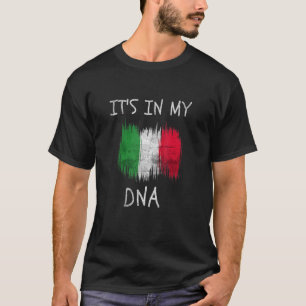 Patriotische italienische Landesflagge Es ist in m T-Shirt