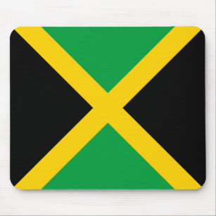 Patriotische Jamaica-Flagge Mousepad