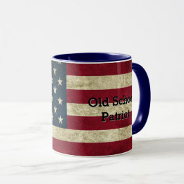 Patriotische Kaffee-Tasse der amerikanischen Flagg Tasse