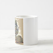 Patriotische Kaffee-Tasse, koffeiniert und kampfbe Kaffeetasse (Mittel)