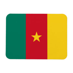 Patriotische Kamerun-Flagge Magnet