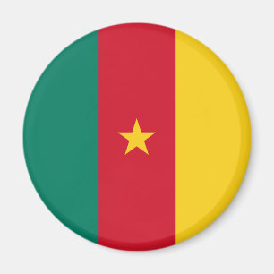 Patriotische Kamerun-Flagge Magnet