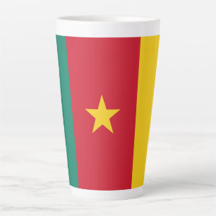 Patriotische Kamerun-Flagge Milchtasse