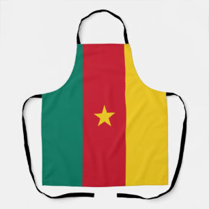 Patriotische Kamerun-Flagge Schürze