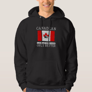 Patriotische kanadische Fahne Ahornblättriger Amer Hoodie