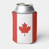 Patriotische kanadische Flagge Dosenkühler (Kanne Rückseite)