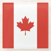 Patriotische kanadische Flagge