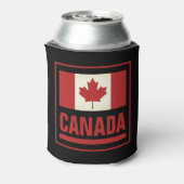 Patriotische kanadische Flagge kann Kühler für Kan Dosenkühler (Kanne Rückseite)