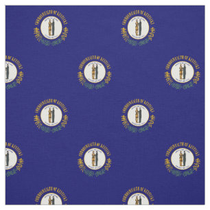 Patriotische Kentucky-Staats-Flagge Stoff
