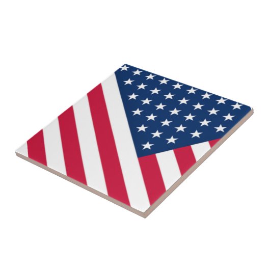 Patriotische Keramik Fliese (Seite)