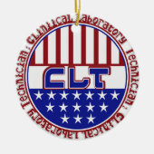 PATRIOTISCHE KLINISCHE LABORTECH KERAMIKORNAMENT (Vorne)