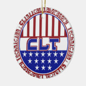 PATRIOTISCHE KLINISCHE LABORTECH KERAMIKORNAMENT (Links)