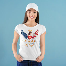 Patriotische Krankenschwester Mama - Mama, mein En T-Shirt