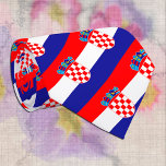 Patriotische Kroatien Krawatte, Mode Kroatische Fl Krawatte<br><div class="desc">Neck Tie: Patriotische kroatische Flag-Mode-Streifen mit Wappen & Kroatische Geschäftsdesign - Liebe mein Land,  Bürokleidung,  Reisen,  Nationalpatrioten / Sportfans</div>