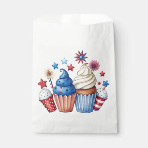 Patriotische Kuchen Geschenktütchen