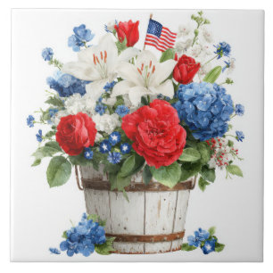 Patriotische Küchenfliese Fliese