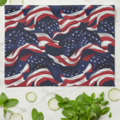 Patriotische Küchentücher (Gefaltet)
