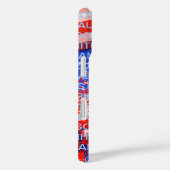 Patriotische Landesflagge der USA Case-Mate iPhone Hülle (Rückseite / Rechts)