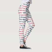 Patriotische Leggings