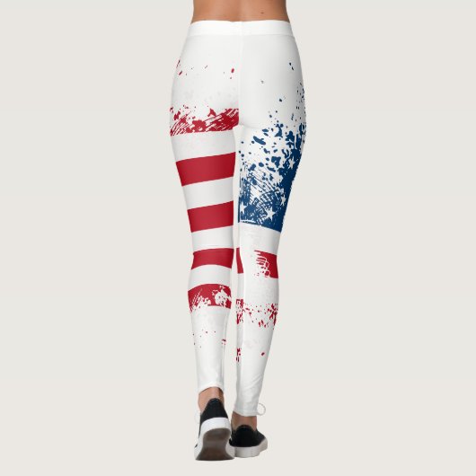 Patriotische Leggings (Rückseite)