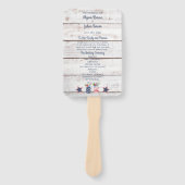 Patriotische Liebe Amerikanische Unabhängigkeitsta Fächer (Vorderseite)