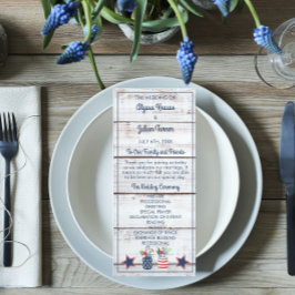 Patriotische Liebe Amerikanische Unabhängigkeitsta Programm