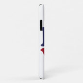 Patriotische Liebe der amerikanischen Flagge Case-Mate iPhone Hülle (Hinten/Rechts)