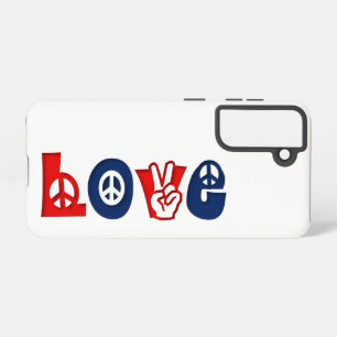 Patriotische LIEBE Samsung Galaxy Hülle