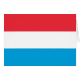 Patriotische Luxemburger Flagge