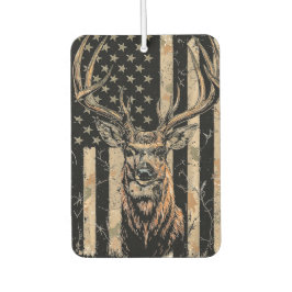 Patriotische Majestät: Hirsche im Herzen Autolufterfrischer