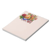 Patriotische Mama und Rose Notepad Notizblock (Rotiert)