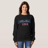 Patriotische Mama USA Muttertag Sweatshirt (Vorne ganz)