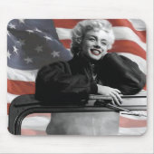 Patriotische Marilyn Mousepad (Vorne)