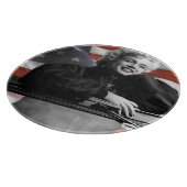 Patriotische Marilyn Schneidebrett (Ecke)