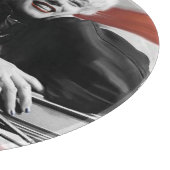 Patriotische Marilyn Schneidebrett (Ecke)