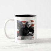 Patriotische Marilyn Zweifarbige Tasse (Links)