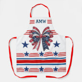 Patriotische Matching Schürze (Vorderseite)