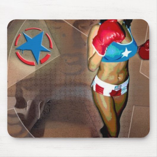 Patriotische Mausunterlage Mousepad (Vorne)