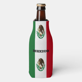 Patriotische Mexikanflagge Flaschenkühler