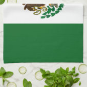 Patriotische Mexikanflagge Handtuch (Gefaltet)