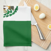 Patriotische Mexikanflagge Handtuch (Viertel Falte)