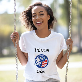 Patriotische Mike Pence 2024 Wahl Adler T - Shirt