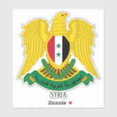 Patriotische Militärpolizei in Syrien Aufkleber (Blatt)