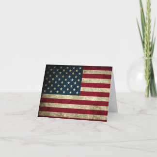 Patriotische Mitteilungskarten der amerikanischen 
