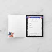 Patriotische Musik-Einladung Einladung (Innenseite)