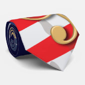 Patriotische Musik-Krawatte Krawatte (Gerollt)