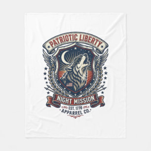 Patriotische Nachtmission Patriot Wolf Militär-Ins Fleecedecke