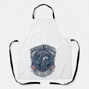 Patriotische Nachtmission Patriot Wolf Militär-Ins Schürze