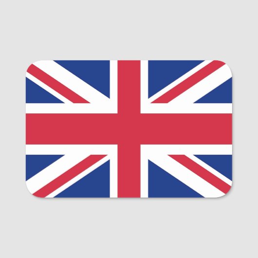 Patriotische Namensmarke mit Flagge des Vereinigte Namensschild (Vorderseite)