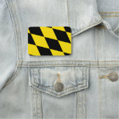 Patriotische Namensmarke mit Münchner Flagge Namensschild (Beispiel)